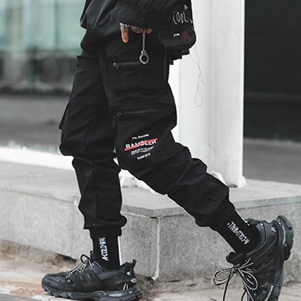 april momo hip hop joggers pants men casual multi-pocke b cargo pants mens streetwear sweatpants trousers harajuku 201125, Black
april momo hip hop joggers pants men casual multi-pocke b cargo pants mens streetwear sweatpants trousers harajuku 201125, Black
