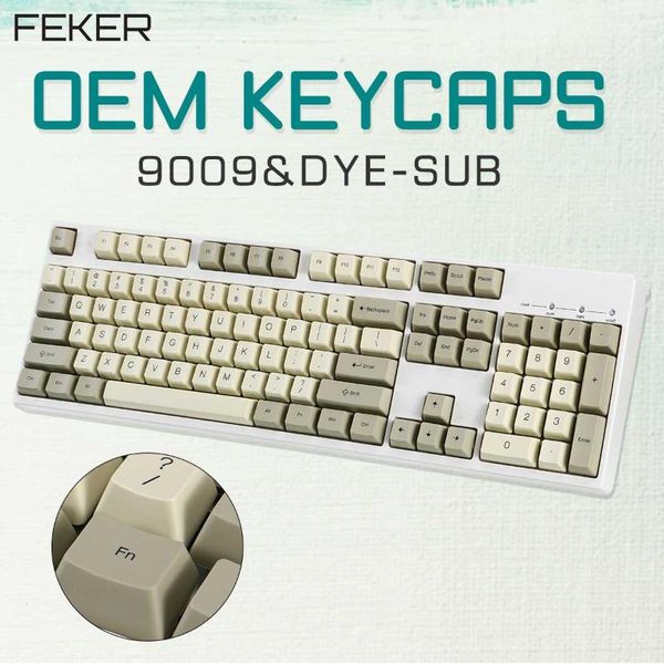 new feker 9009 keycap 116 keys pbt sublimation keycaps oem height with key puller keycaps for mechanical keyboard
new feker 9009 keycap 116 keys pbt sublimation keycaps oem height with key puller keycaps for mechanical keyboard