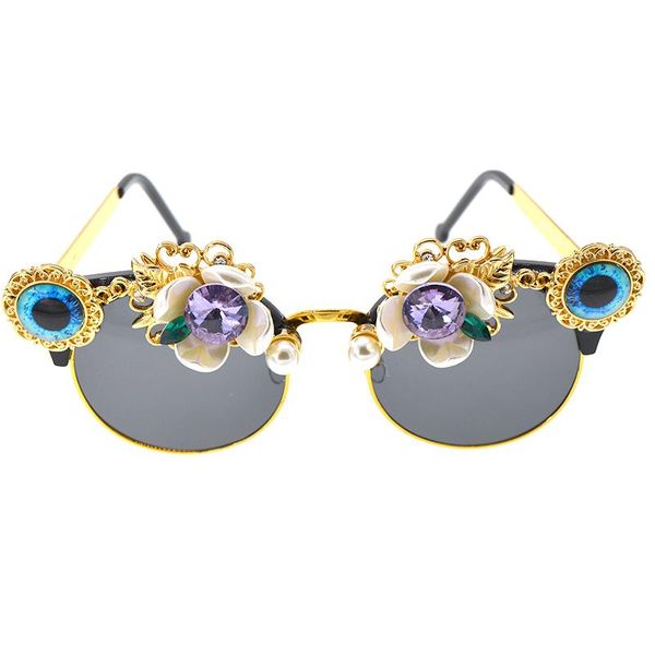 sunglasses cool women fashion oval flower frame baroque retro sun glasses vintage ladies shades rhinestone eyewear, White;black
sunglasses cool women fashion oval flower frame baroque retro sun glasses vintage ladies shades rhinestone eyewear, White;black