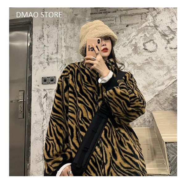 women's fur & faux 2021 the winter plush coat fashion leopard pattern coats oversized warm trench women jackets, Black
women's fur & faux 2021 the winter plush coat fashion leopard pattern coats oversized warm trench women jackets, Black