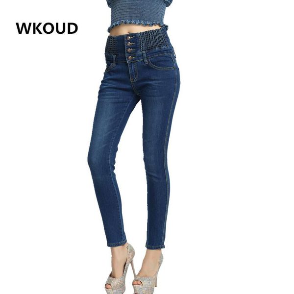 wkoud high waist jeans women blue skinny mom jeans plus size washed denim trousers female spring fall pencil pants jean p8715
wkoud high waist jeans women blue skinny mom jeans plus size washed denim trousers female spring fall pencil pants jean p8715