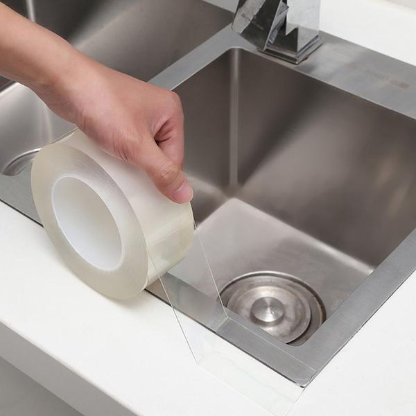 kitchen sink waterproof mildew strong self-adhesive transparent tape tape bathroom gap strip self-adhesive pool wa wmtoli, White
kitchen sink waterproof mildew strong self-adhesive transparent tape tape bathroom gap strip self-adhesive pool wa wmtoli, White