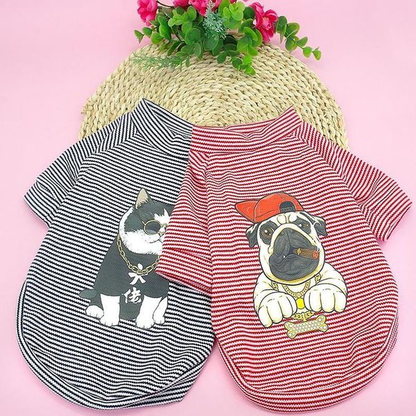 fashion cat clothes pet dog clothes for small dogs cats soft cotton summer kitten puppy clothing vest stripe dog t-shir bbyzke
fashion cat clothes pet dog clothes for small dogs cats soft cotton summer kitten puppy clothing vest stripe dog t-shir bbyzke