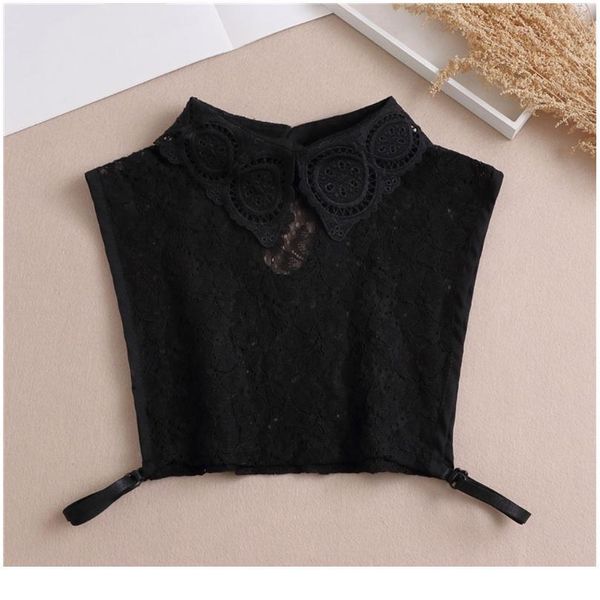womens sweater decorative false fake collar hollow out floral lace detachable pullover lapel half shirt blo jllkms, Blue;red
womens sweater decorative false fake collar hollow out floral lace detachable pullover lapel half shirt blo jllkms, Blue;red