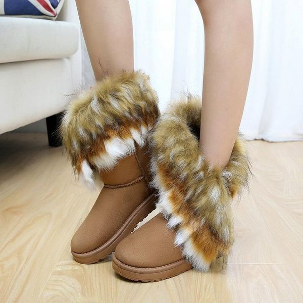 fashion women's boots winter new snow boots in the tube imitation hair ladies cotton comfortable warm women's, Black
fashion women's boots winter new snow boots in the tube imitation hair ladies cotton comfortable warm women's, Black