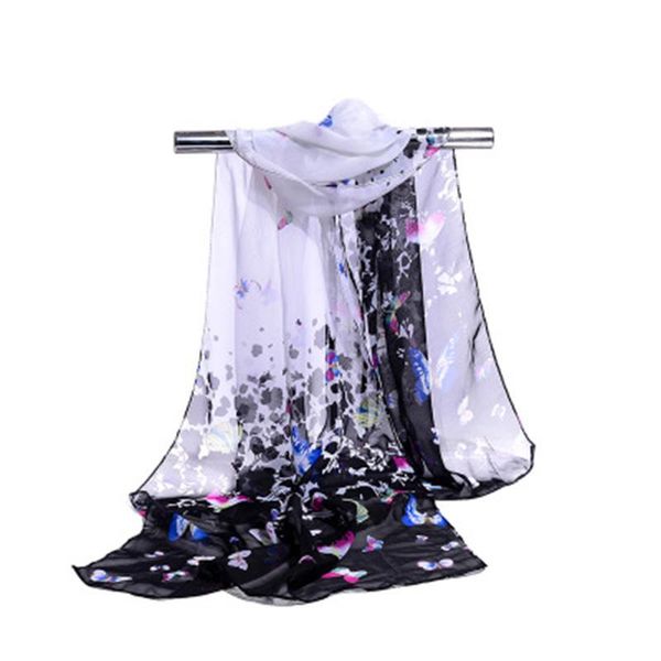 scarves women flower print chiffon scarf summer thin long beach sunscreen silk shawl butterfly wraps foulard hijab stole n82, Blue;gray
scarves women flower print chiffon scarf summer thin long beach sunscreen silk shawl butterfly wraps foulard hijab stole n82, Blue;gray