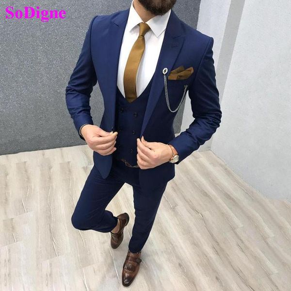 men's suits & blazers sodigne slim fit wedding costume suit for men groom tuxedos 3 pieces groomsmen party tuxedo, White;black
men's suits & blazers sodigne slim fit wedding costume suit for men groom tuxedos 3 pieces groomsmen party tuxedo, White;black