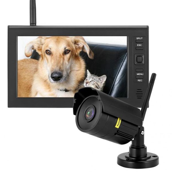 7 inch lcd wireless wifi 4ch security monitor system display+camera 1pc ir cameras+tf card 640 x 480
7 inch lcd wireless wifi 4ch security monitor system display+camera 1pc ir cameras+tf card 640 x 480