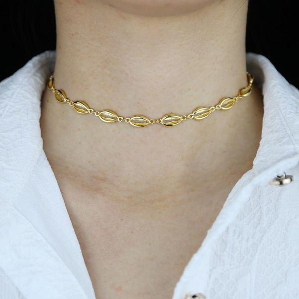 2021 летний пляж ювелирные изделия золото цвет море shell 32 + 8 см charm choker ожерелье для женщин женская деликатная цепочка мода choker, Silver
2021 летний пляж ювелирные изделия золото цвет море shell 32 + 8 см charm choker ожерелье для женщин женская деликатная цепочка мода choker, Silver