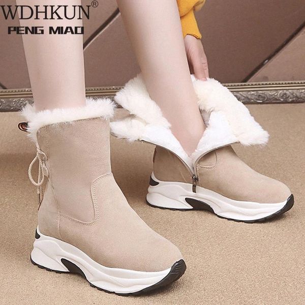 2021 winter platform boots genuine leather snow boots female casual shoes fur woman booties black lace-up ankle boot botas mujer #mj70
2021 winter platform boots genuine leather snow boots female casual shoes fur woman booties black lace-up ankle boot botas mujer #mj70