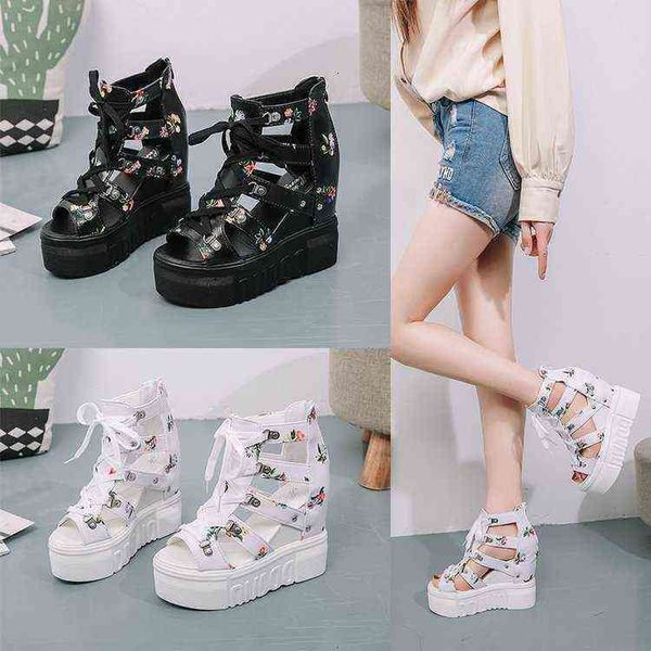 kuku2021 summer roman sandals women's high heel color matching cross strap sho 12cm super slope fish mouth
kuku2021 summer roman sandals women's high heel color matching cross strap sho 12cm super slope fish mouth