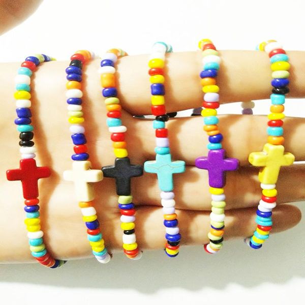 new color rice beads jewel beads jesus cross bracelet bohemian style 2020 fashion jewelry ladies party gifts, Black
new color rice beads jewel beads jesus cross bracelet bohemian style 2020 fashion jewelry ladies party gifts, Black