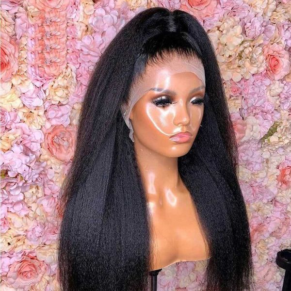 synthetic lace front wig for black women kinky straight wigs super long natural black cosplay wig heat resistant for 2020 winter, Black;brown
synthetic lace front wig for black women kinky straight wigs super long natural black cosplay wig heat resistant for 2020 winter, Black;brown