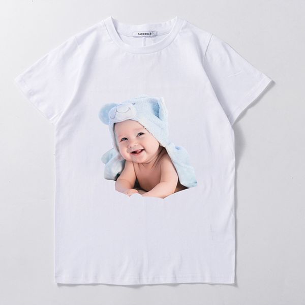 fashion ss2019 new women's street fanwanlei style baby cotton crew neck printed t-shirt, Black;gray
fashion ss2019 new women's street fanwanlei style baby cotton crew neck printed t-shirt, Black;gray