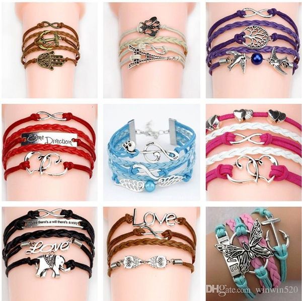 love 2019 45 styles believe infinity pearl friendship multilayer charm leather bracelets for women
love 2019 45 styles believe infinity pearl friendship multilayer charm leather bracelets for women