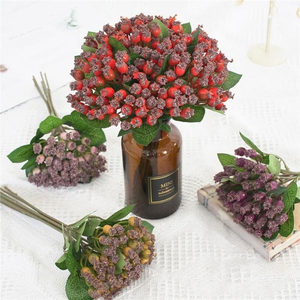 7 fork artificial pomegranate flowers red berries wedding home decor simulation foam fruit fake flower plastic flowers bouquet1
7 fork artificial pomegranate flowers red berries wedding home decor simulation foam fruit fake flower plastic flowers bouquet1
