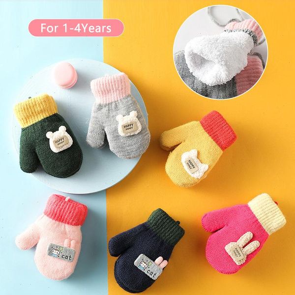 cartoon baby mittens winter warm kids girl gloves knitted children toddler teething mitten handschoen, White
cartoon baby mittens winter warm kids girl gloves knitted children toddler teething mitten handschoen, White