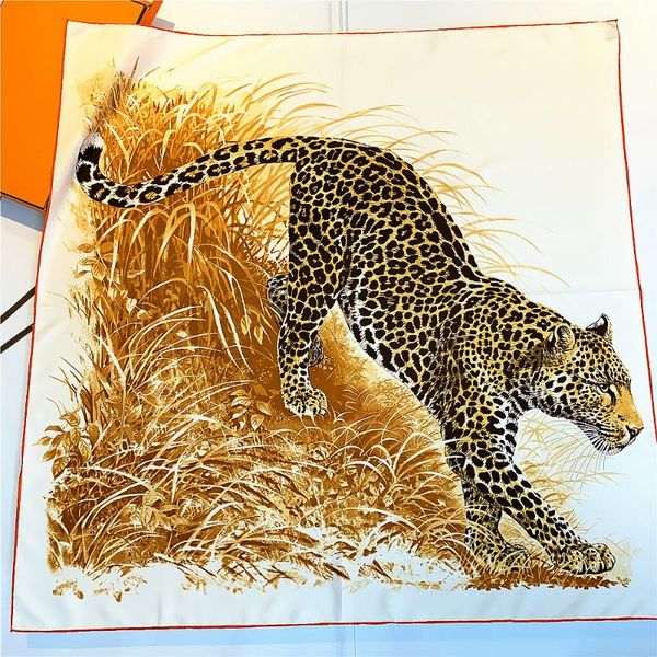 scarves "jungle leopard" luxury large square silk scarf shawl hijab for women 100% twill head quality handmade curled, Blue;gray
scarves "jungle leopard" luxury large square silk scarf shawl hijab for women 100% twill head quality handmade curled, Blue;gray