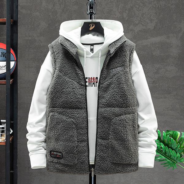 winter brand sleeveless coat men multi pocket wool jacket streetwear waistcoat vest clothing kg-5, Black;white
winter brand sleeveless coat men multi pocket wool jacket streetwear waistcoat vest clothing kg-5, Black;white