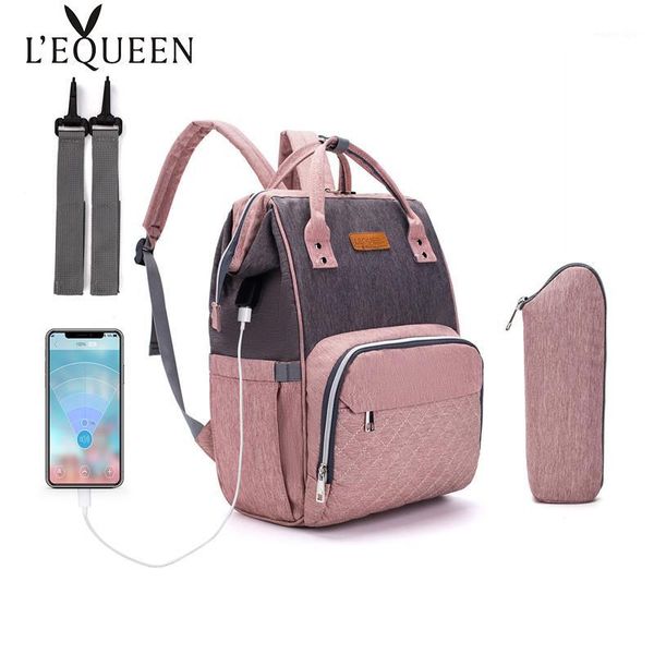 diaper bags lequeen usb bag mummy maternity large nursing travel backpack stroller baby care nappy backpack1
diaper bags lequeen usb bag mummy maternity large nursing travel backpack stroller baby care nappy backpack1