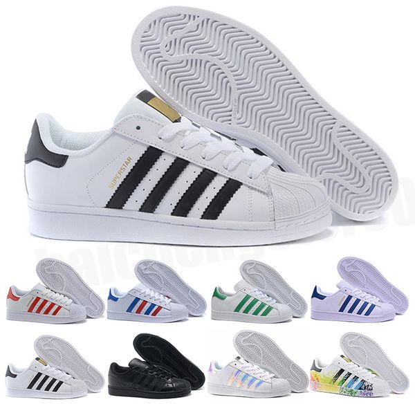 new superstar original white hologram iridescent junior gold superstars sneakers originals super star women men sport running shoes 36-45
new superstar original white hologram iridescent junior gold superstars sneakers originals super star women men sport running shoes 36-45