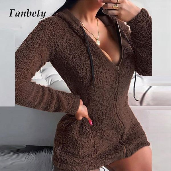 women's jackets casual women zipper plush hooded jacket fashion drawstring warm long sleeve coat elegant autumn winter solid loose oute, Black;brown
women's jackets casual women zipper plush hooded jacket fashion drawstring warm long sleeve coat elegant autumn winter solid loose oute, Black;brown