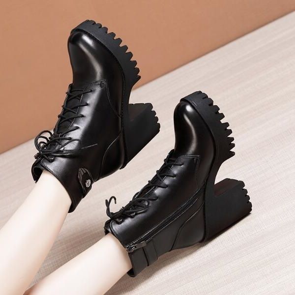 women boots winter snow booties black increase 8cm 10cm thick heel womens boot cool leather shoes size 35-40 04
women boots winter snow booties black increase 8cm 10cm thick heel womens boot cool leather shoes size 35-40 04