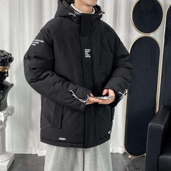 men's down & parkas 2021 men japanese streetwear letter harajuku hip hop winter bubble jackets coats couple korean parka thick loose, Black
men's down & parkas 2021 men japanese streetwear letter harajuku hip hop winter bubble jackets coats couple korean parka thick loose, Black