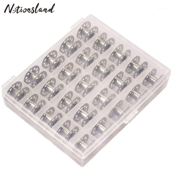25pcs/box bobbins sewing machine metal bobbins spool with a plastic storage box home sewing accessories tools1, Black
25pcs/box bobbins sewing machine metal bobbins spool with a plastic storage box home sewing accessories tools1, Black