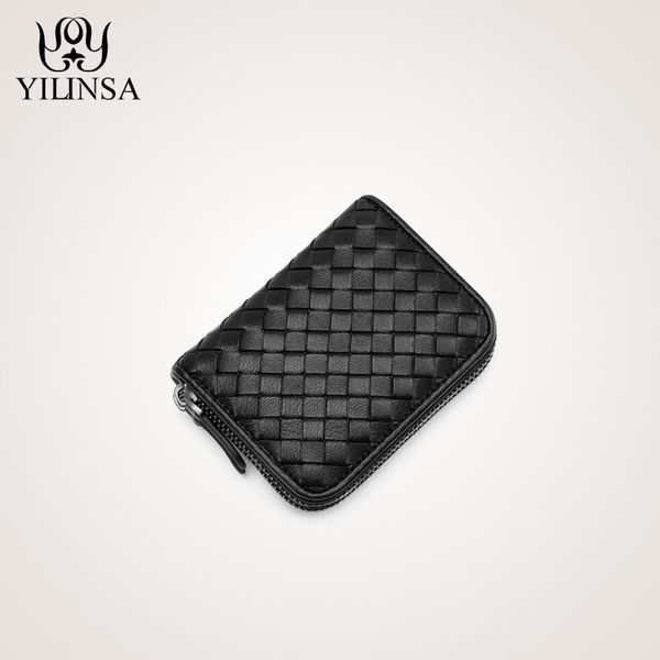 sheepskin handmade weave wallet zipper card pack women mini coin purse genuine leather id holders women wallets c1115, Red;black
sheepskin handmade weave wallet zipper card pack women mini coin purse genuine leather id holders women wallets c1115, Red;black