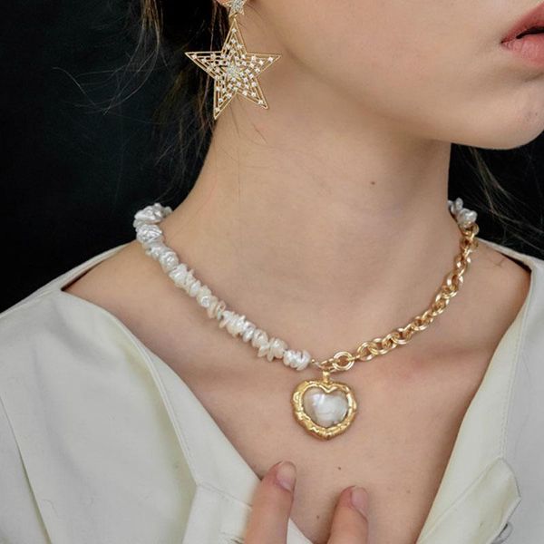 chains jewelry wholesale pearl necklace korean designer retro clavicle chain stainless steel luxury gift, Silver
chains jewelry wholesale pearl necklace korean designer retro clavicle chain stainless steel luxury gift, Silver