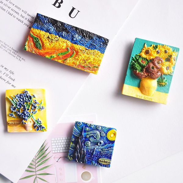 van gogh картина холодильник магниты рождественские хэллоуин украшение дома декорация подсолнечника смола ремесло сувенирный магнит на холод
van gogh картина холодильник магниты рождественские хэллоуин украшение дома декорация подсолнечника смола ремесло сувенирный магнит на холод