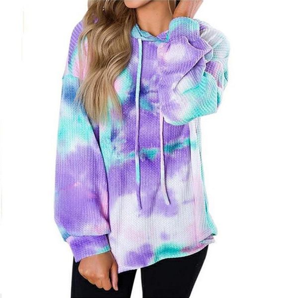 tie dye hoodies women casual drawstring hooded loose streetwear sweatshirt ladies autumn long sleeves fashion hoodies, Black
tie dye hoodies women casual drawstring hooded loose streetwear sweatshirt ladies autumn long sleeves fashion hoodies, Black