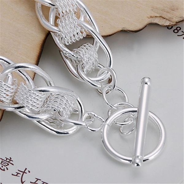 gift silver color bracelets new women men chain fashion jewelry christmas gifts h bbykba, Black
gift silver color bracelets new women men chain fashion jewelry christmas gifts h bbykba, Black