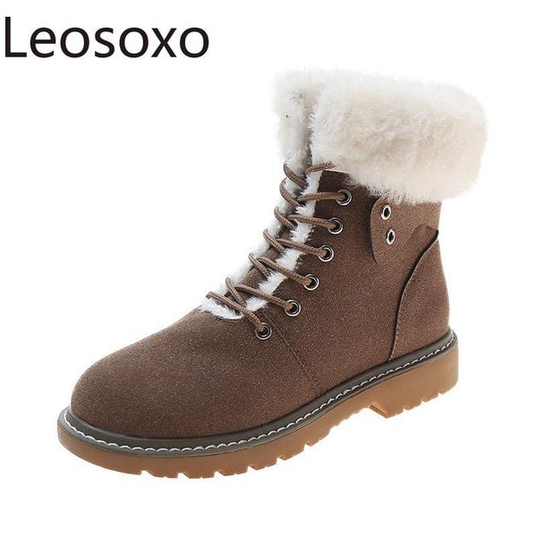 women ankle boots 2021 winter fashion warm high-shoes platform woman chunky thick boots female comfortable woman shoe, Black
women ankle boots 2021 winter fashion warm high-shoes platform woman chunky thick boots female comfortable woman shoe, Black