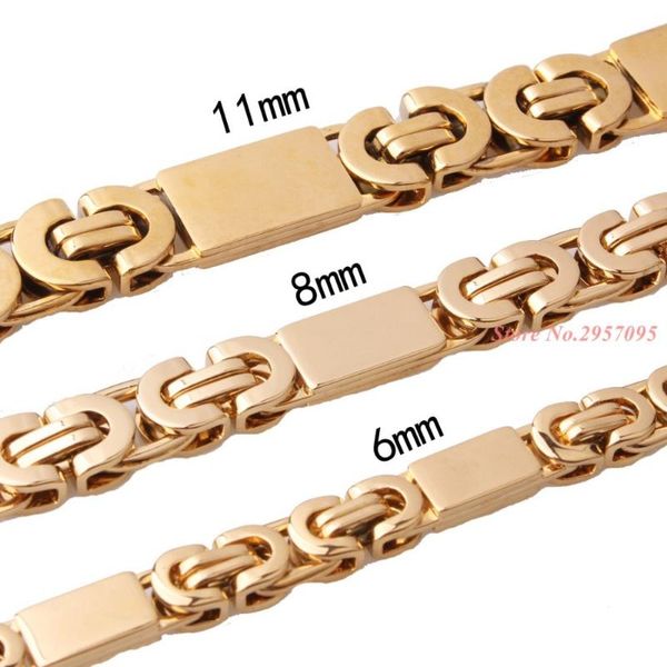 chains 6/8/11mm mens boys chain byzantine box stainless steel necklace gold colors gift jewelry, Silver
chains 6/8/11mm mens boys chain byzantine box stainless steel necklace gold colors gift jewelry, Silver