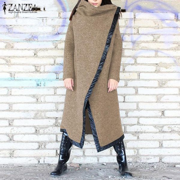 zanzea long coats women casual long sleeve jackets 2019 winter lady warm overcoat asymmetrical coat outwear chaqueta mujer1, Black;brown
zanzea long coats women casual long sleeve jackets 2019 winter lady warm overcoat asymmetrical coat outwear chaqueta mujer1, Black;brown