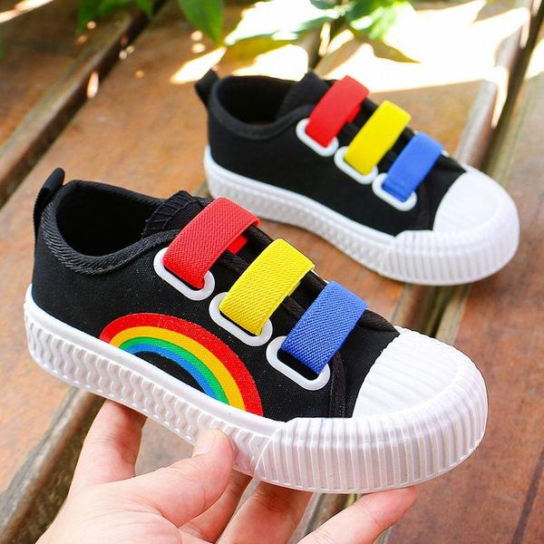 athletic & outdoor rainbow kids slip on canvas sneakers soft girls casual shoes boys colorful loafer for children black
athletic & outdoor rainbow kids slip on canvas sneakers soft girls casual shoes boys colorful loafer for children black
