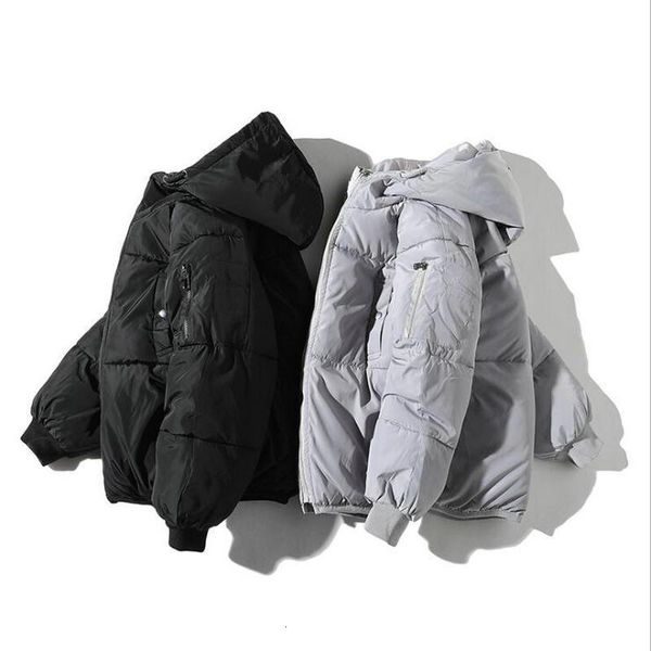 winter solid color parka men thick hooded jacket 2020 new warm harajuku coat male casual zipper jackets windproof outwear, Black
winter solid color parka men thick hooded jacket 2020 new warm harajuku coat male casual zipper jackets windproof outwear, Black