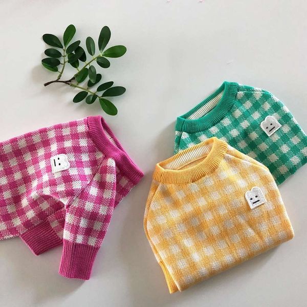ins new korean toast lattice autumn winter warm lovely small dog sweater pet warm core spun yarn
ins new korean toast lattice autumn winter warm lovely small dog sweater pet warm core spun yarn