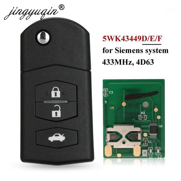 jingyuqin 3btn flip car remote key fob for 5wk43449d /5wk43449e /5wk43449f 433mhz m2 demio m3 axela m5 premacy m6 atenza1
jingyuqin 3btn flip car remote key fob for 5wk43449d /5wk43449e /5wk43449f 433mhz m2 demio m3 axela m5 premacy m6 atenza1