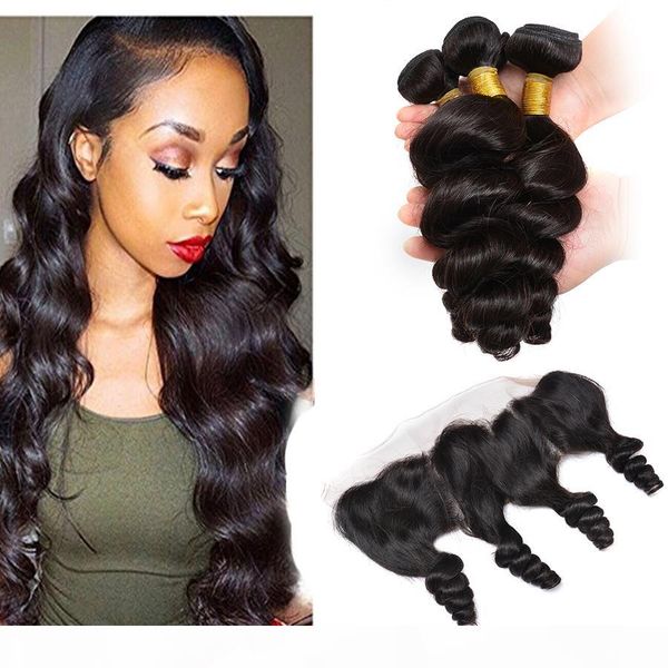 indian peruvian 4pcs virgin curly hair weave with 13x4 lace frontal closure loose wave middle three part optional ing, Black;brown
indian peruvian 4pcs virgin curly hair weave with 13x4 lace frontal closure loose wave middle three part optional ing, Black;brown