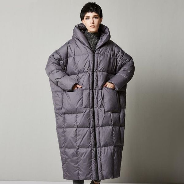 s- 7xl plus size winter oversized warm duck down coat female long down warm jacket hooded cocoon style thicker warm parkas f2432 c1204, Black
s- 7xl plus size winter oversized warm duck down coat female long down warm jacket hooded cocoon style thicker warm parkas f2432 c1204, Black