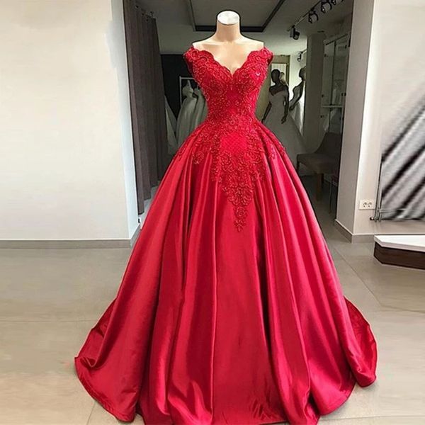 2021 new fashion red v-neck a-line quinceanera dresses satin beading lace-up sweet 16 dress debutante prom party dress custom made 017, Blue;red
2021 new fashion red v-neck a-line quinceanera dresses satin beading lace-up sweet 16 dress debutante prom party dress custom made 017, Blue;red