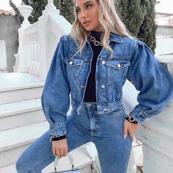 women's jackets fnoce 2021 winter jean fashion trends eye catching streetwear solid long sleeve slim short denim coats, Black;brown
women's jackets fnoce 2021 winter jean fashion trends eye catching streetwear solid long sleeve slim short denim coats, Black;brown