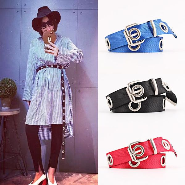 punk men women belts casual canvas rivet hollow double square buckle leisure joker girdle waistband harajuku for trousers jeans, Black;brown
punk men women belts casual canvas rivet hollow double square buckle leisure joker girdle waistband harajuku for trousers jeans, Black;brown