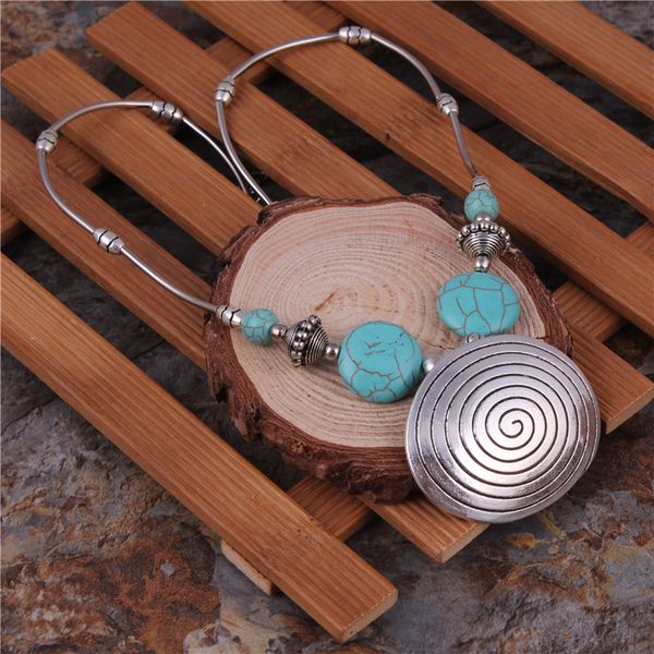 tenande bohemian big statement natural stone beads geometric patterns necklaces & pendants for women jewelry vintage, Silver
tenande bohemian big statement natural stone beads geometric patterns necklaces & pendants for women jewelry vintage, Silver
