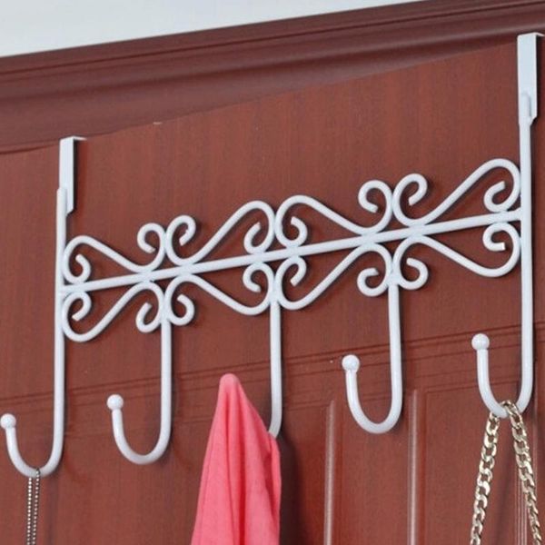hooks & rails 5 over door bathroom hook iron cabinet back coat clothes home rack holder storage supplies
hooks & rails 5 over door bathroom hook iron cabinet back coat clothes home rack holder storage supplies