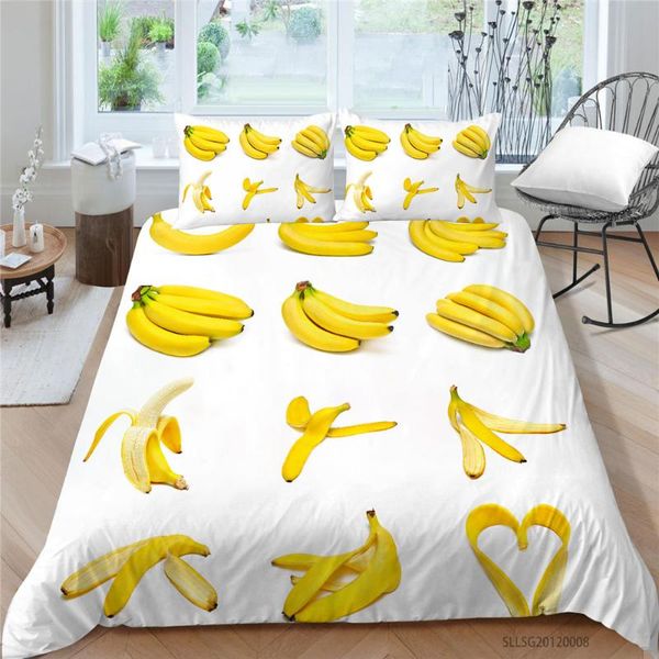 3d banana bed set size creative high end duvet cover king twin full single double white bedding set comfortable
3d banana bed set size creative high end duvet cover king twin full single double white bedding set comfortable