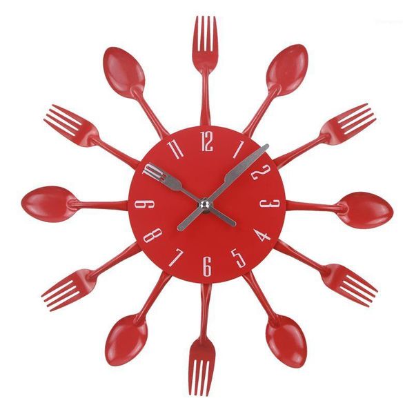 cutlery kitchen wall clock noiseless stainless steel cutlery clocks knife and fork spoon wall clock kitchen home decor red1
cutlery kitchen wall clock noiseless stainless steel cutlery clocks knife and fork spoon wall clock kitchen home decor red1